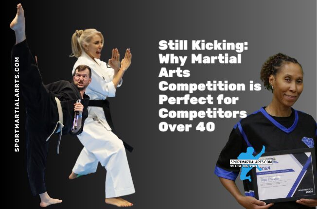 Martial arts competitors over 40