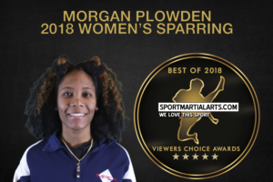 Morgan Plowden - Best Women's Sparring Competitor of 2018 in the SportMartialArts.com Viewers' Choice Awards