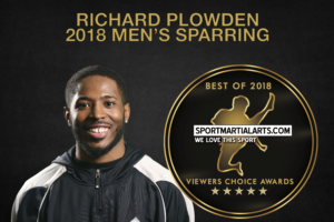 Richard Plowden - Best Men's Sparring Competitor of 2018 in the SportMartialArts.com Viewers' Choice Awards