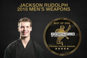 Jackson Rudolph - Best Men's Weapons Competitor of 2018 in the SportMartialArts.com Viewers' Choice Awards