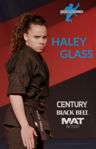 Haley Glass - top sport karate competitor