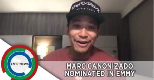 Marc Canonizado nominated for an Emmy
